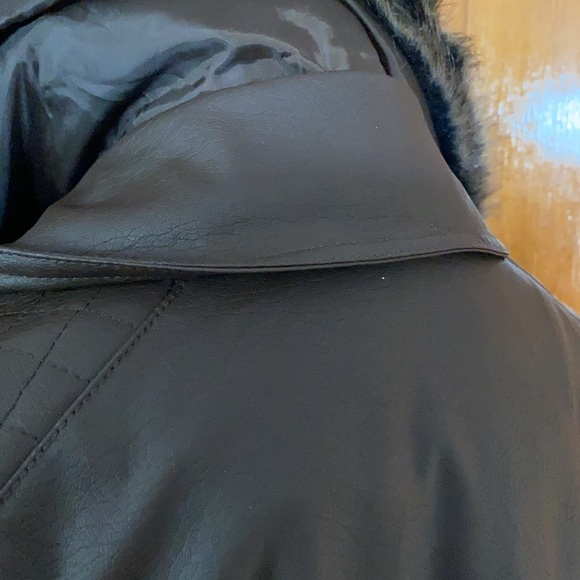 Fur Leather Jacket - Picture 4 of 4